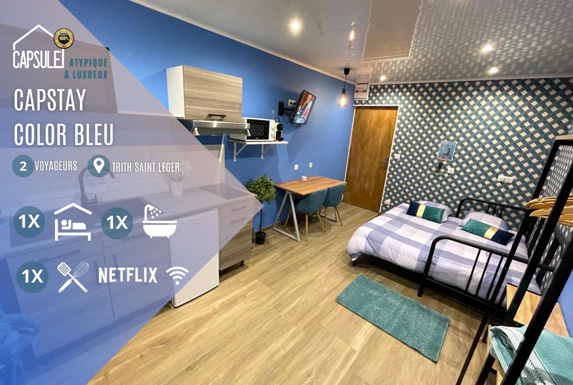 Capstay Color Valenciennes & Netflix Apartment Trith-Saint-Leger